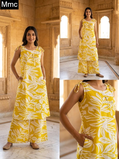 Print To Print 2907 Mmc Rayon Co Ord Set Manufacturer Gujarat