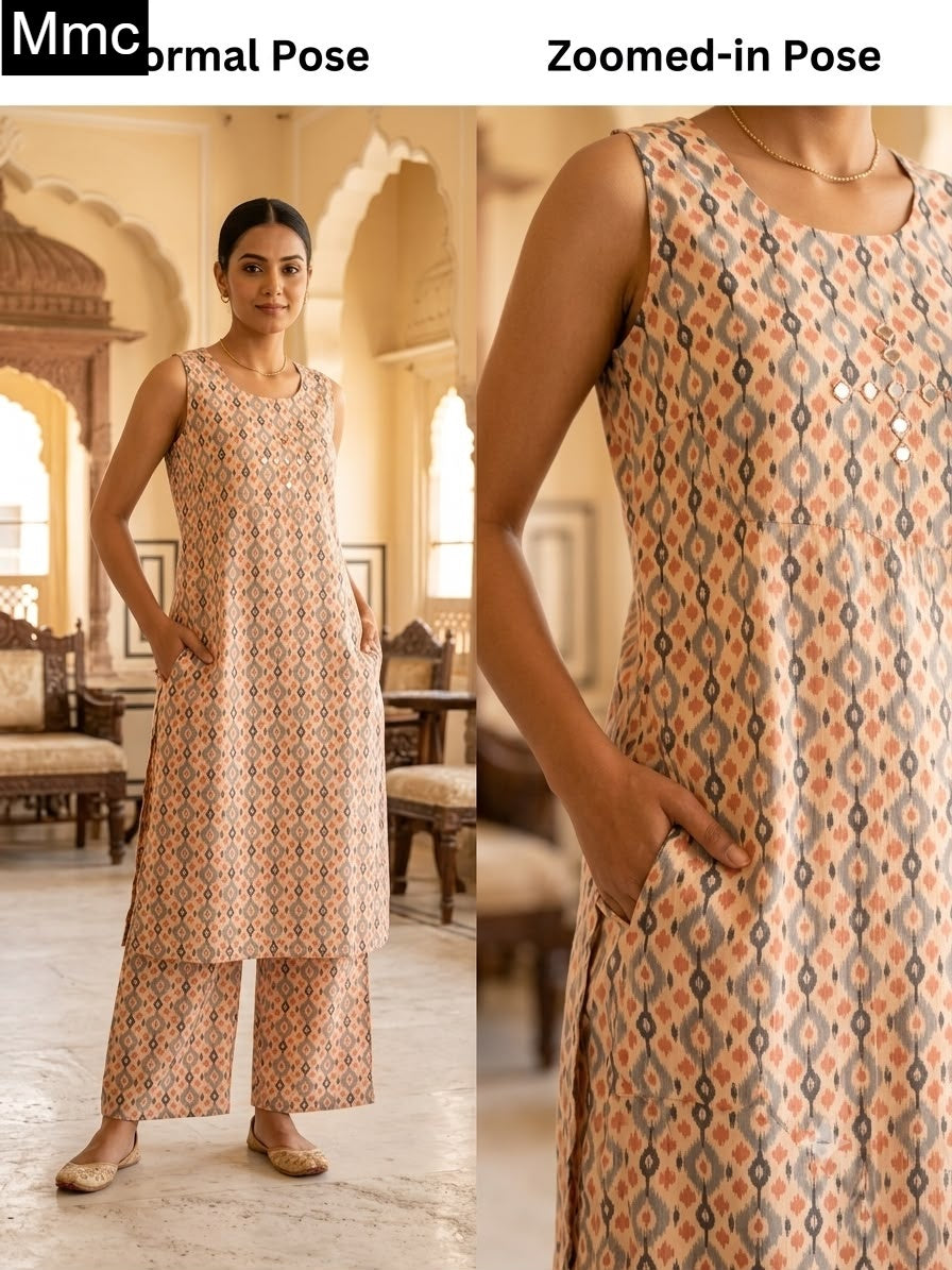 Print To Print 2907 Mmc Rayon Co Ord Set Manufacturer Gujarat