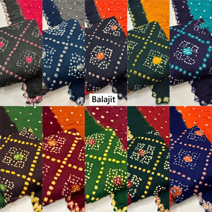Print To Print 301025 Balajit Cotton Satin Salwar Suits Manufacturer India
