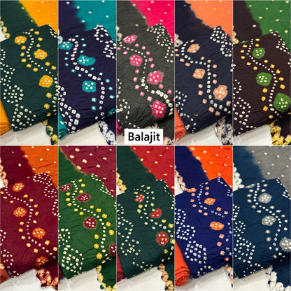 Print To Print 301025 Balajit Cotton Satin Salwar Suits Manufacturer India