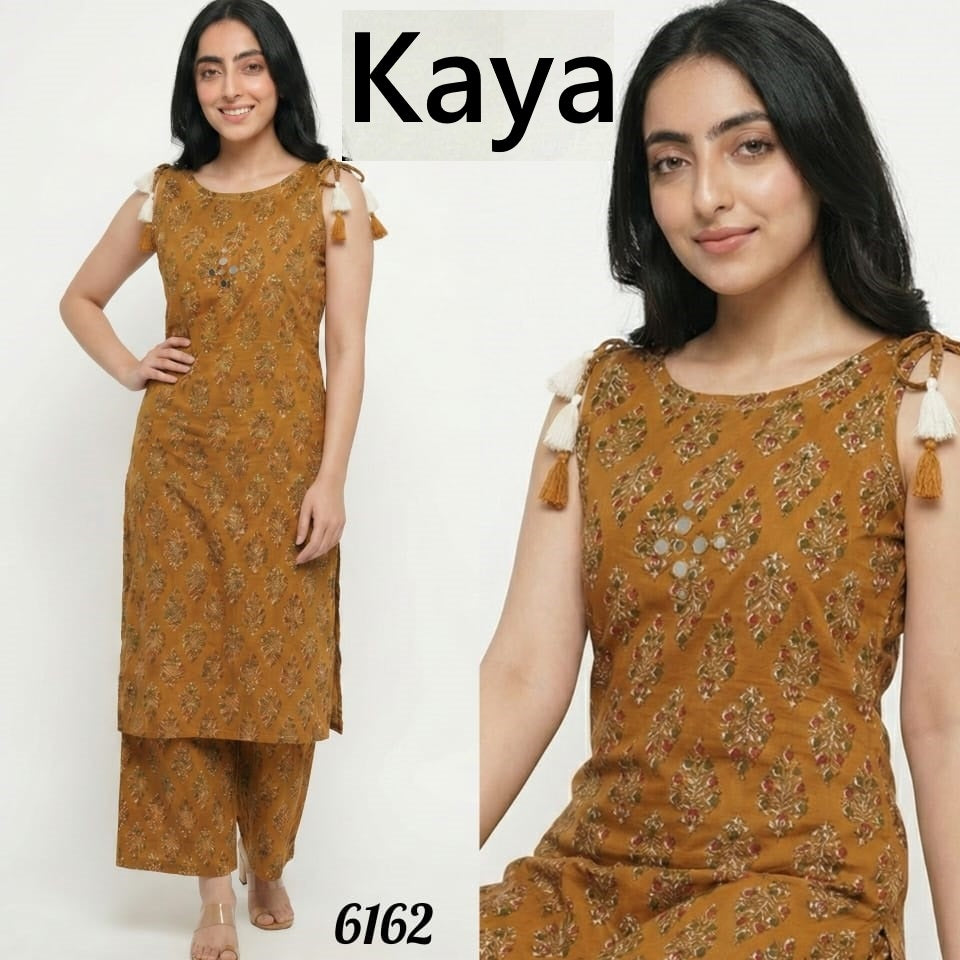 Print To Print Kaya Cotton Co Ord Set Wholesale Rate