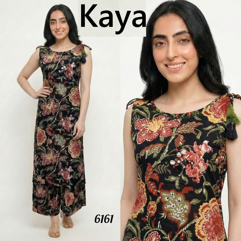 Print To Print Kaya Cotton Co Ord Set Wholesale Rate