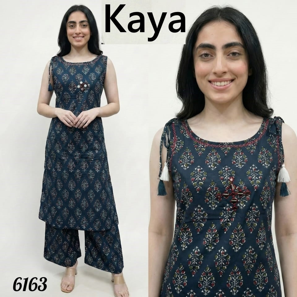 Print To Print Kaya Cotton Co Ord Set Wholesale Rate