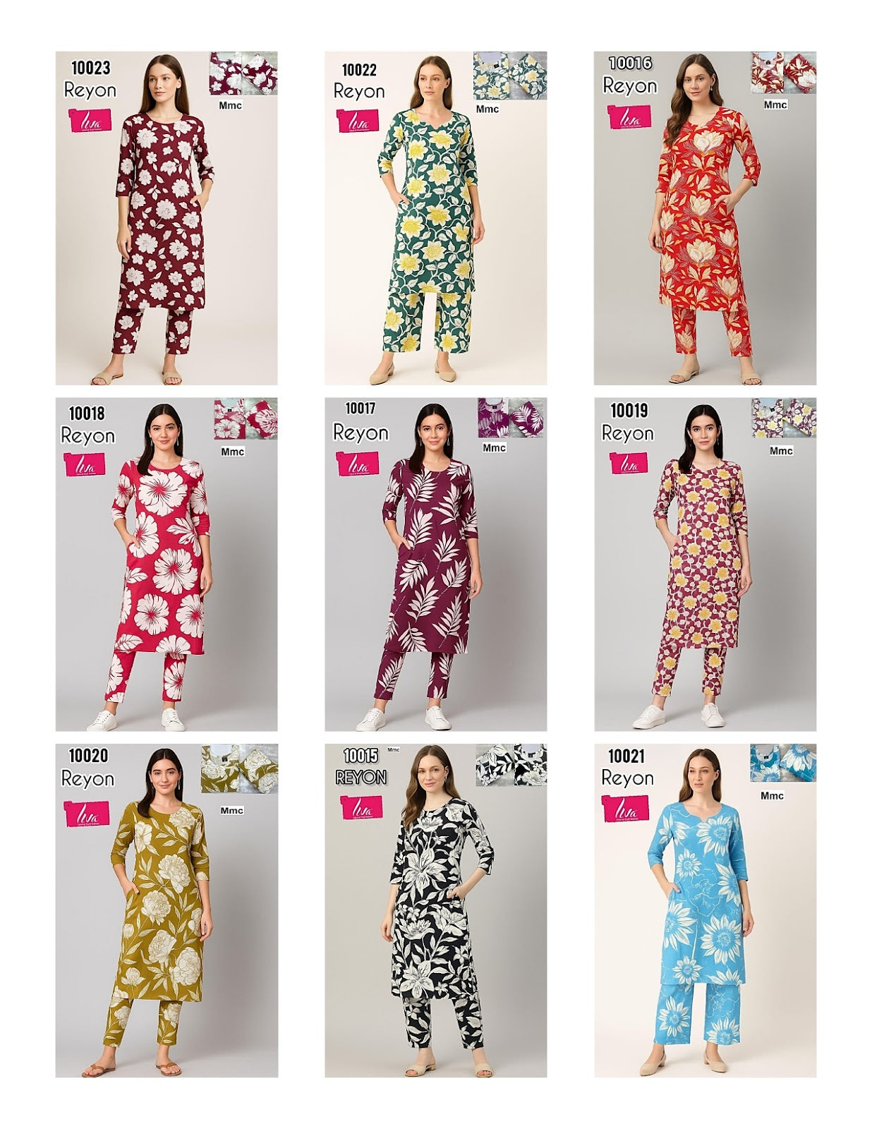 Print To Print Mmc Reyon Co Ord Set Manufacturer India