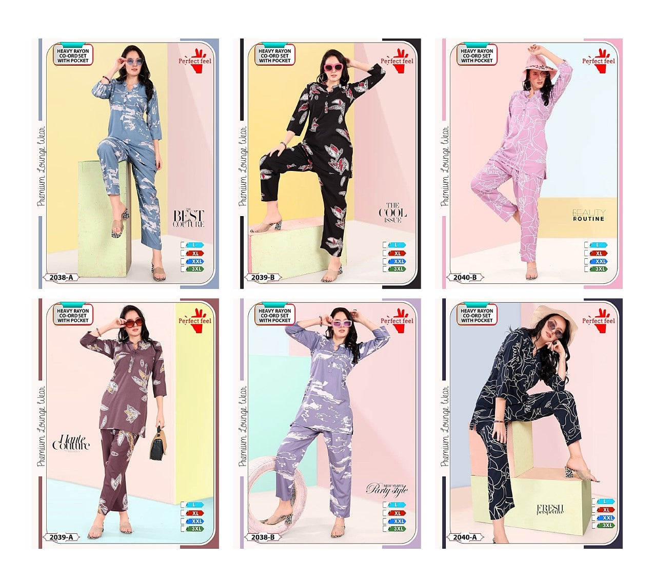 Print To Print Perfect Feel Rayon Co Ord Set Wholesaler Gujarat