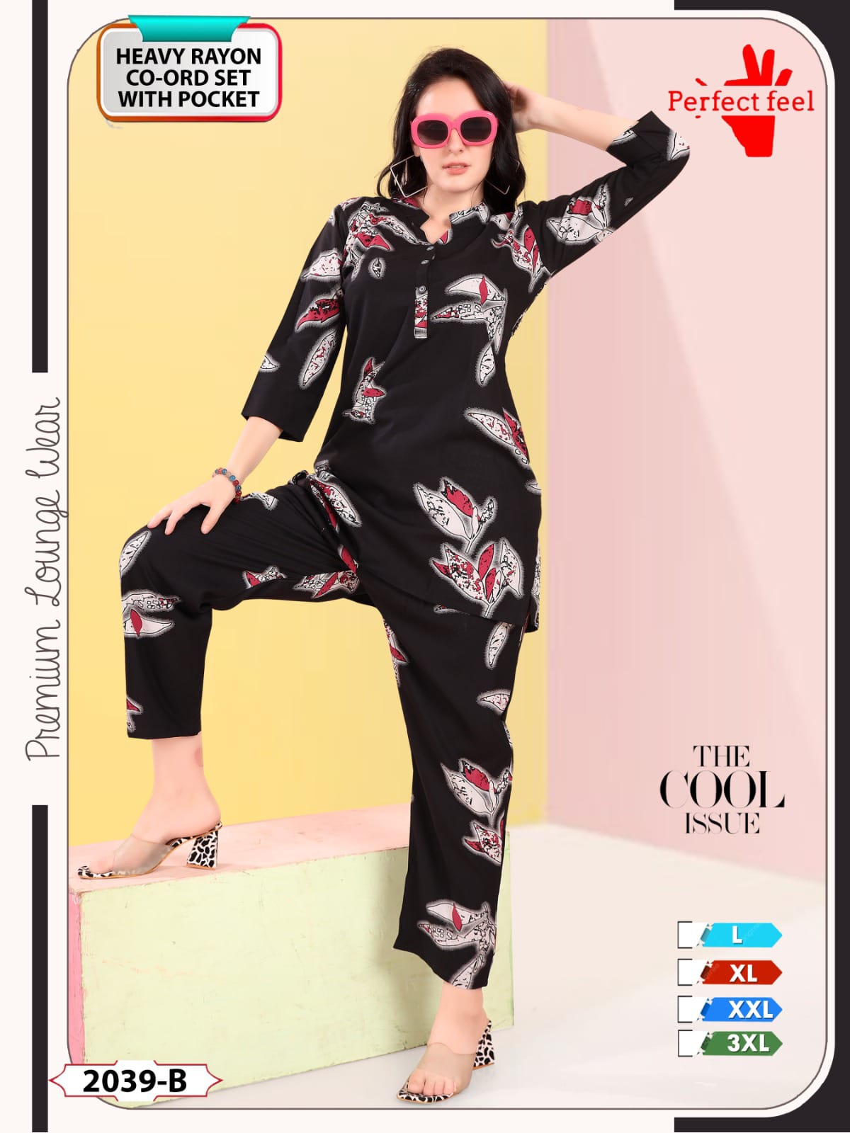 Print To Print Perfect Feel Rayon Co Ord Set Wholesaler Gujarat