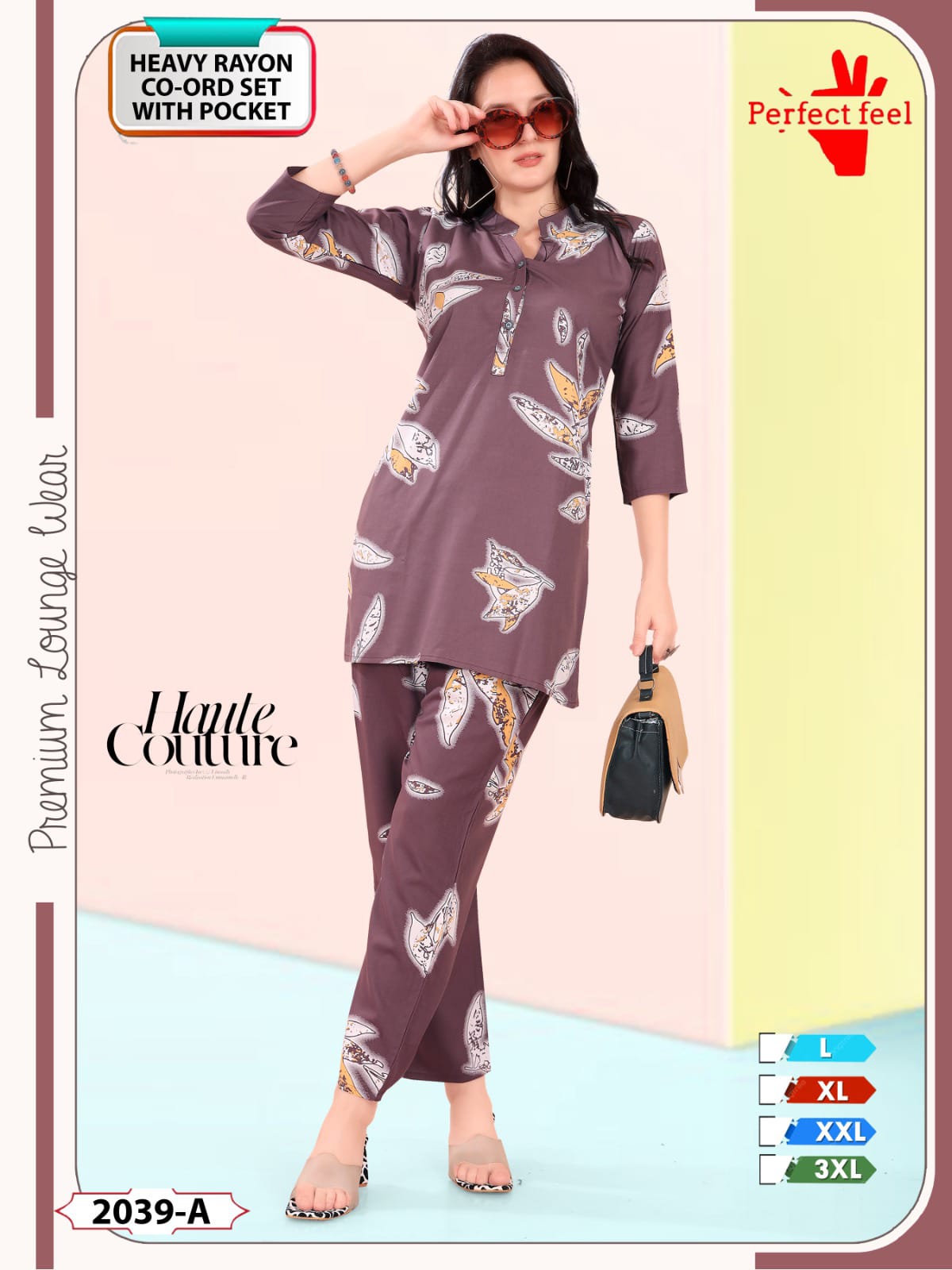 Print To Print Perfect Feel Rayon Co Ord Set Wholesaler Gujarat