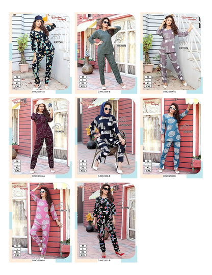 Print To Print Ruchee Fashion Rayon Co Ord Set Exporter