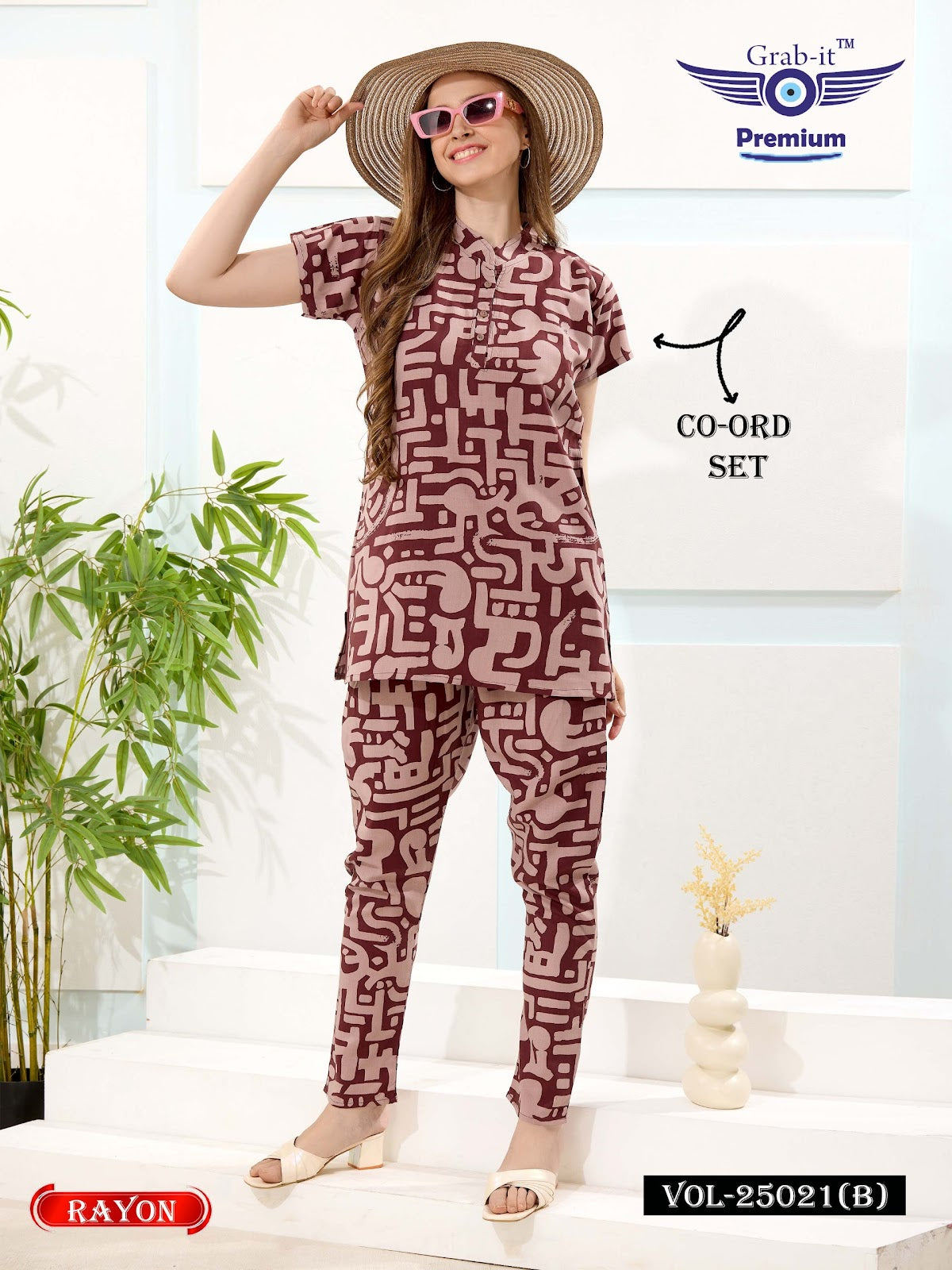 Print Vol 25021 B Grab It Rayon Co Ord Set Manufacturer Ahmedabad