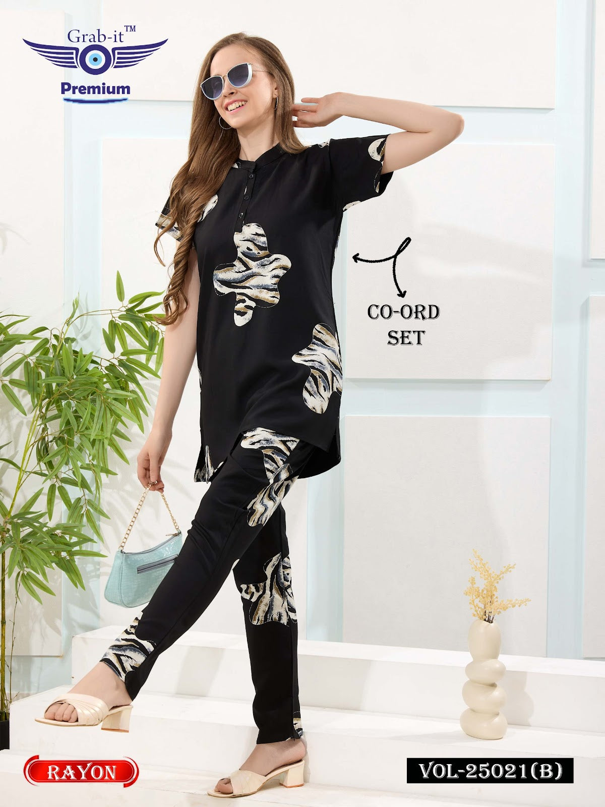 Print Vol 25021 B Grab It Rayon Co Ord Set Manufacturer Ahmedabad