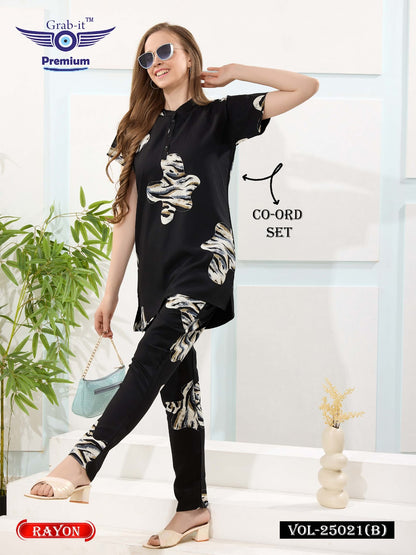 Print Vol 25021 B Grab It Rayon Co Ord Set Manufacturer Ahmedabad