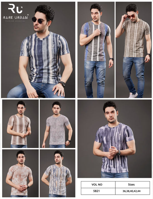 Print Vol 5821 Rare Urban Aop Mens Tshirts Manufacturer India
