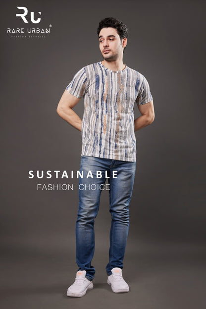 Print Vol 5821 Rare Urban Aop Mens Tshirts Manufacturer India
