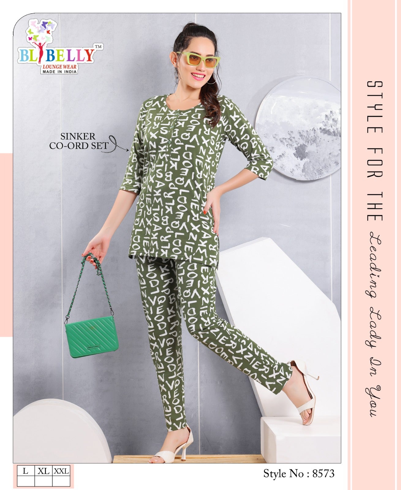 Print Vol 628 Belly Sinker Co Ord Set Wholesale Price
