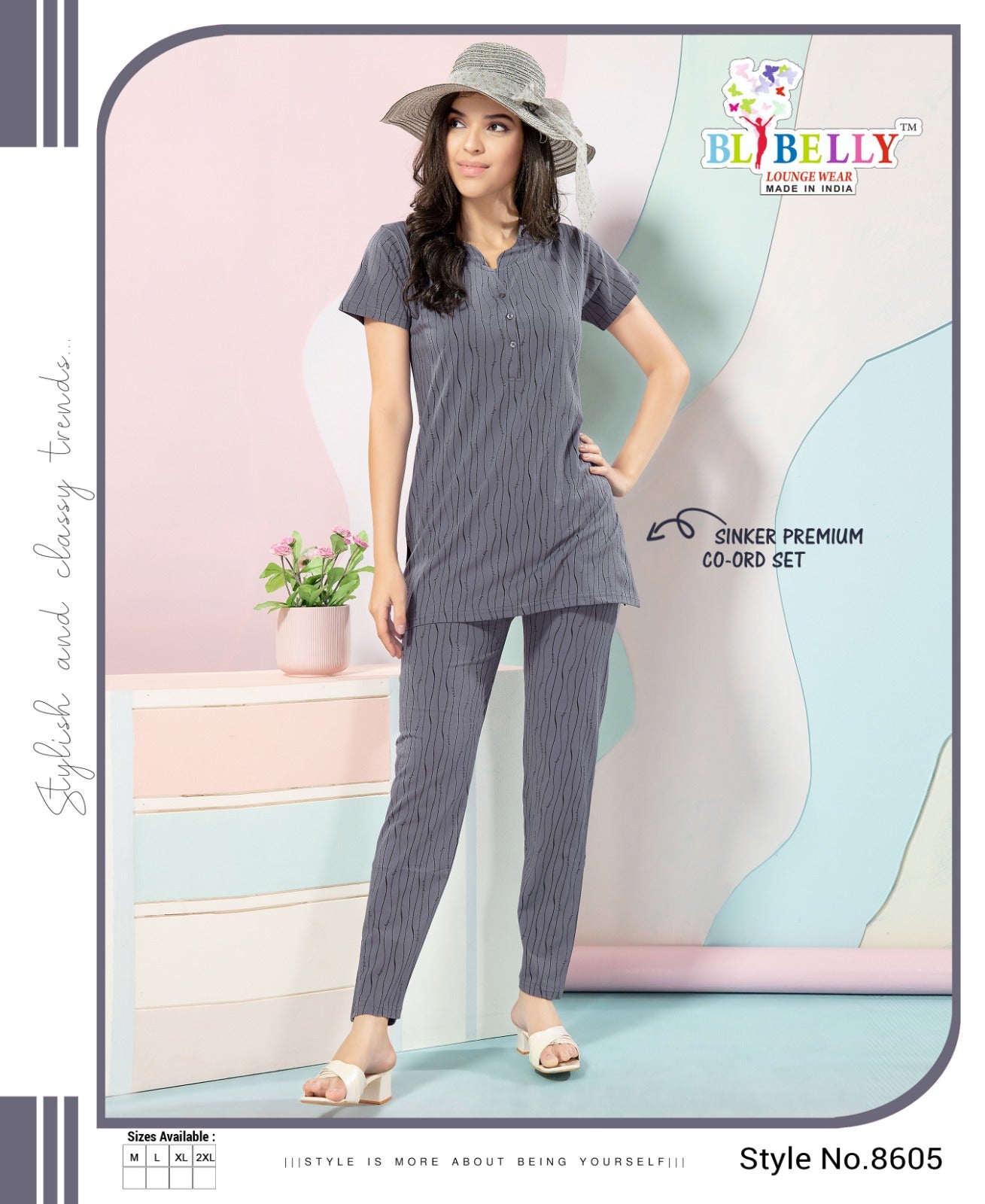 Print Vol 632 Belly Sinker Co Ord Set Exporter