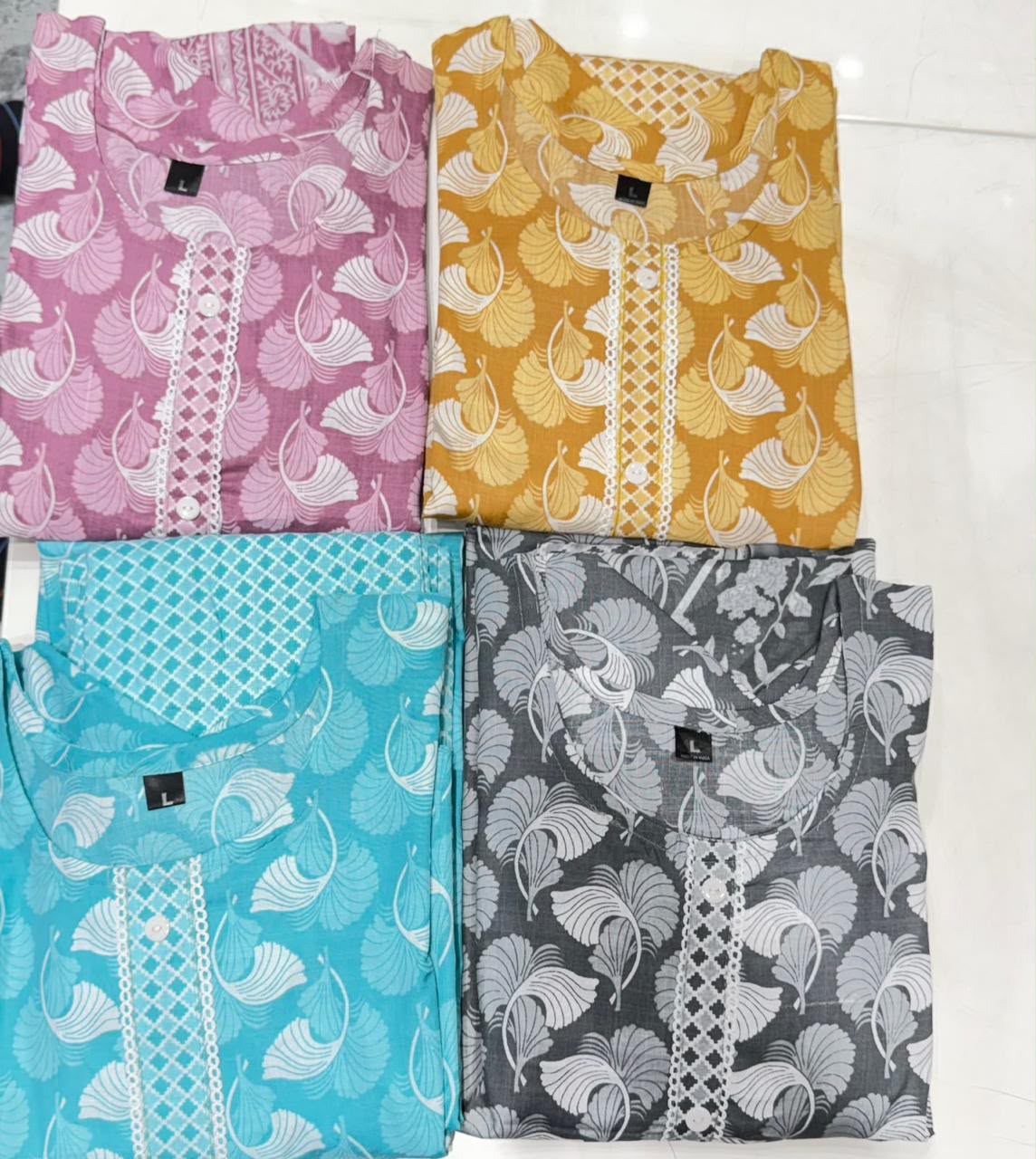 Prisha Anjish Cotton Readymade Pant Style Suits Wholesale Price