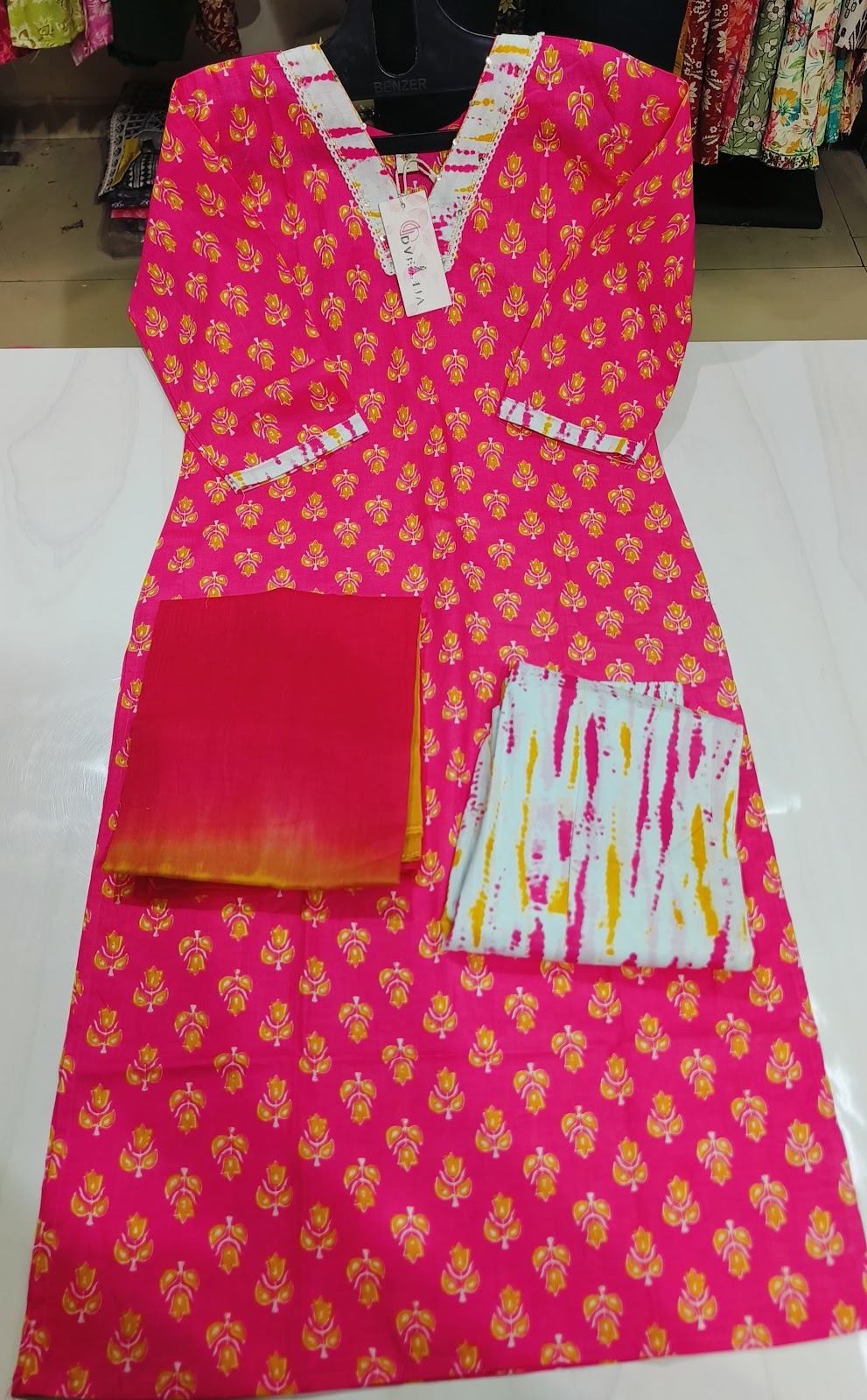 Prisha Dveeja Fashion Cotton Readymade Pant Style Suits Supplier Gujarat