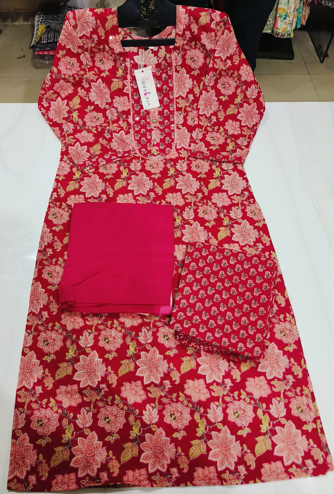 Prisha Dveeja Fashion Cotton Readymade Pant Style Suits Supplier Gujarat