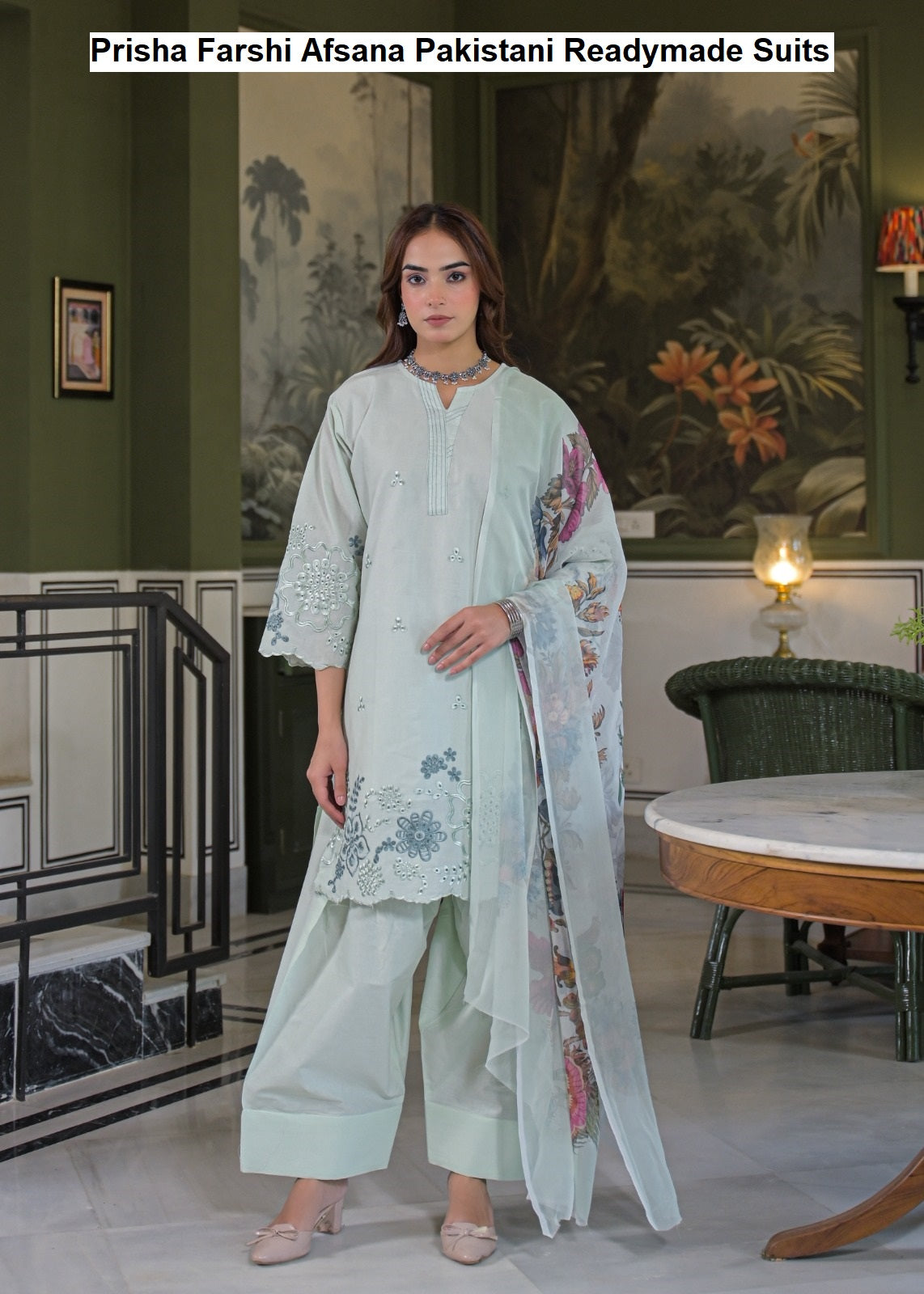 Prisha Farshi Afsana Cotton Pakistani Readymade Suits Exporter India