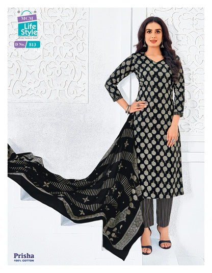 Prisha Vol 7 Mcm Lifestyle Readymade Cotton Pant Suits Wholesaler India