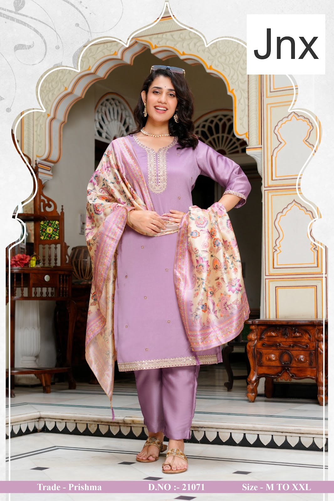 Prishma Jnx Readymade Pant Style Suits Exporter Gujarat