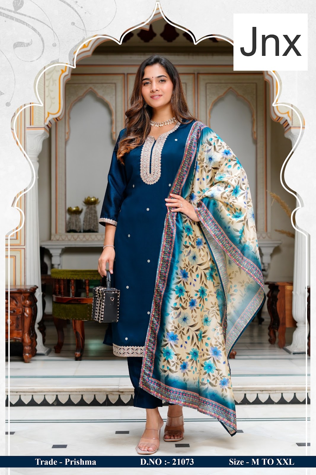 Prishma Jnx Readymade Pant Style Suits Exporter Gujarat