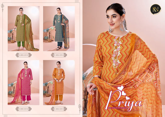Priya Kulnidhi Zam Pant Style Suits Manufacturer Ahmedabad