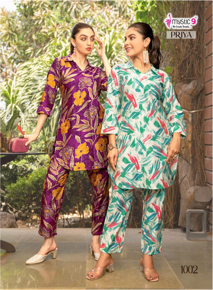 Priya Vol 1 Mystic 9 Dobby Co Ord Set Manufacturer Ahmedabad