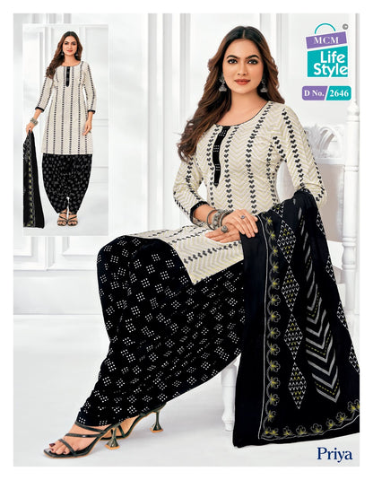 Priya Vol 26 Mcm Lifestyle Cotton Dress Material Exporter Ahmedabad