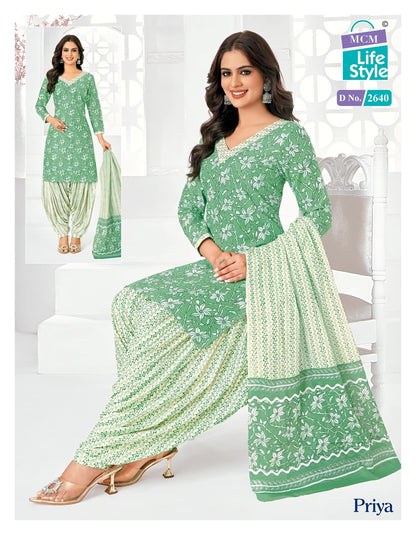 Priya Vol 26 Mcm Lifestyle Cotton Dress Material Exporter Ahmedabad