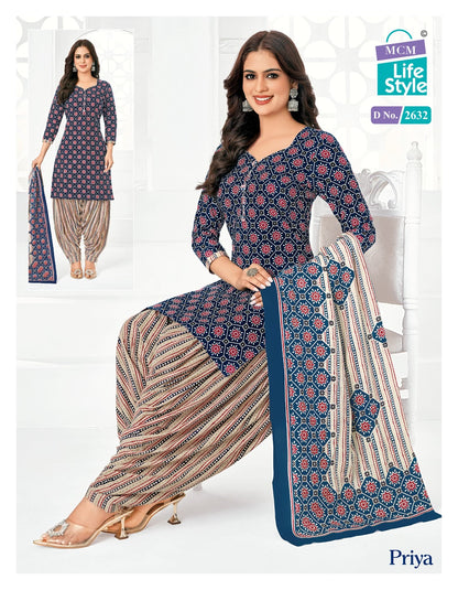 Priya Vol 26 Mcm Lifestyle Cotton Dress Material Exporter Ahmedabad