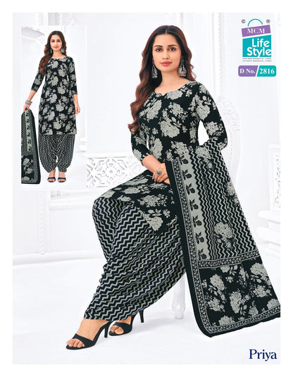 Priya Vol 28 Mcm Lifestyle Cotton Dress Material Wholesaler India