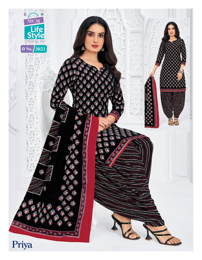 Priya Vol 30 Mcm Lifestyle Readymade Cotton Patiyala Suits Exporter India