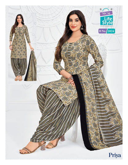 Priya Vol 30 Mcm Lifestyle Readymade Cotton Patiyala Suits Exporter India