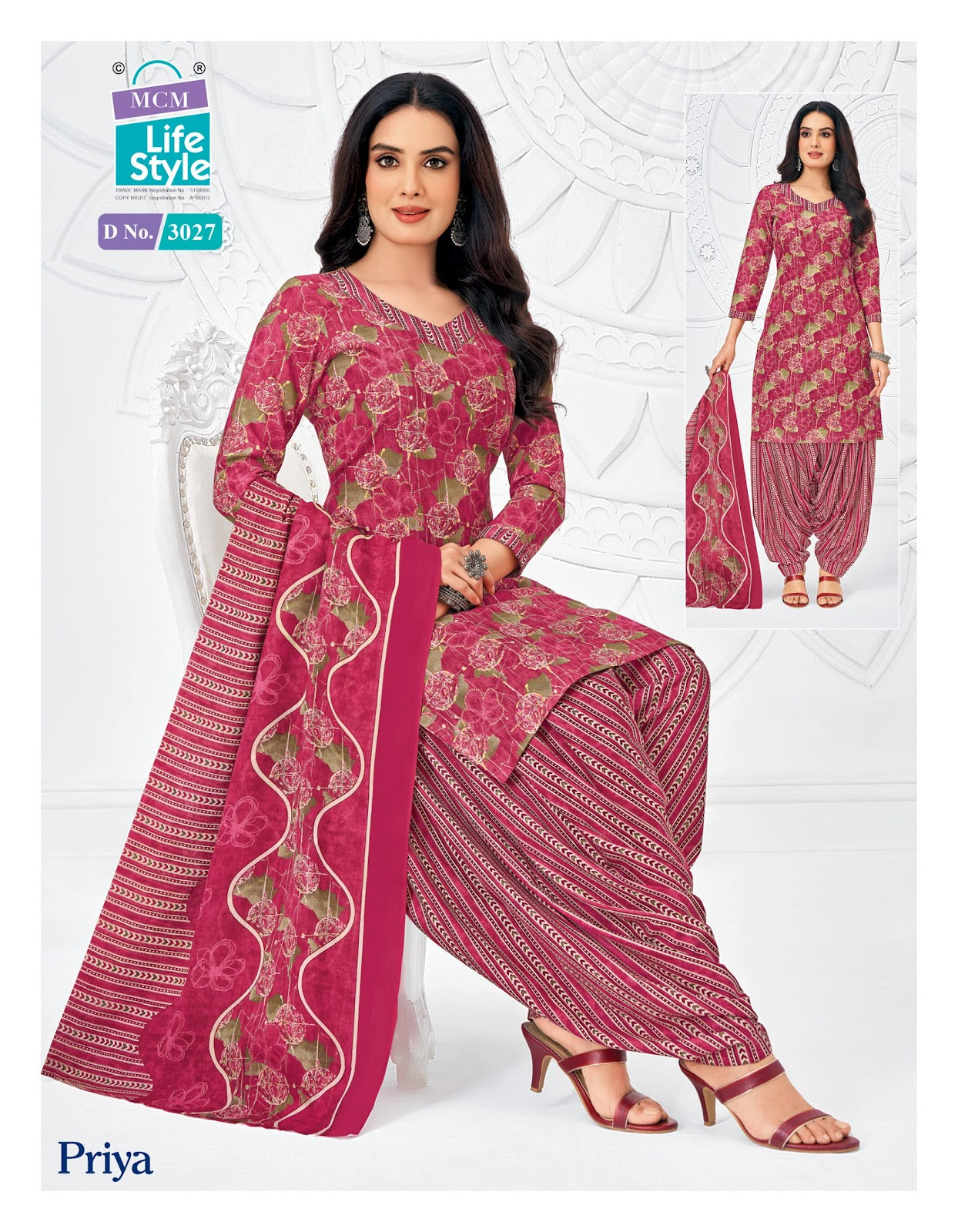 Priya Vol 30 Mcm Lifestyle Readymade Cotton Patiyala Suits Exporter India