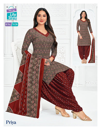 Priya Vol 31 Patiyala Mcm Lifestyle Cotton Dress Material Exporter Gujarat