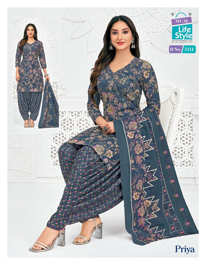 Priya Vol 31 Patiyala Mcm Lifestyle Cotton Dress Material Exporter Gujarat