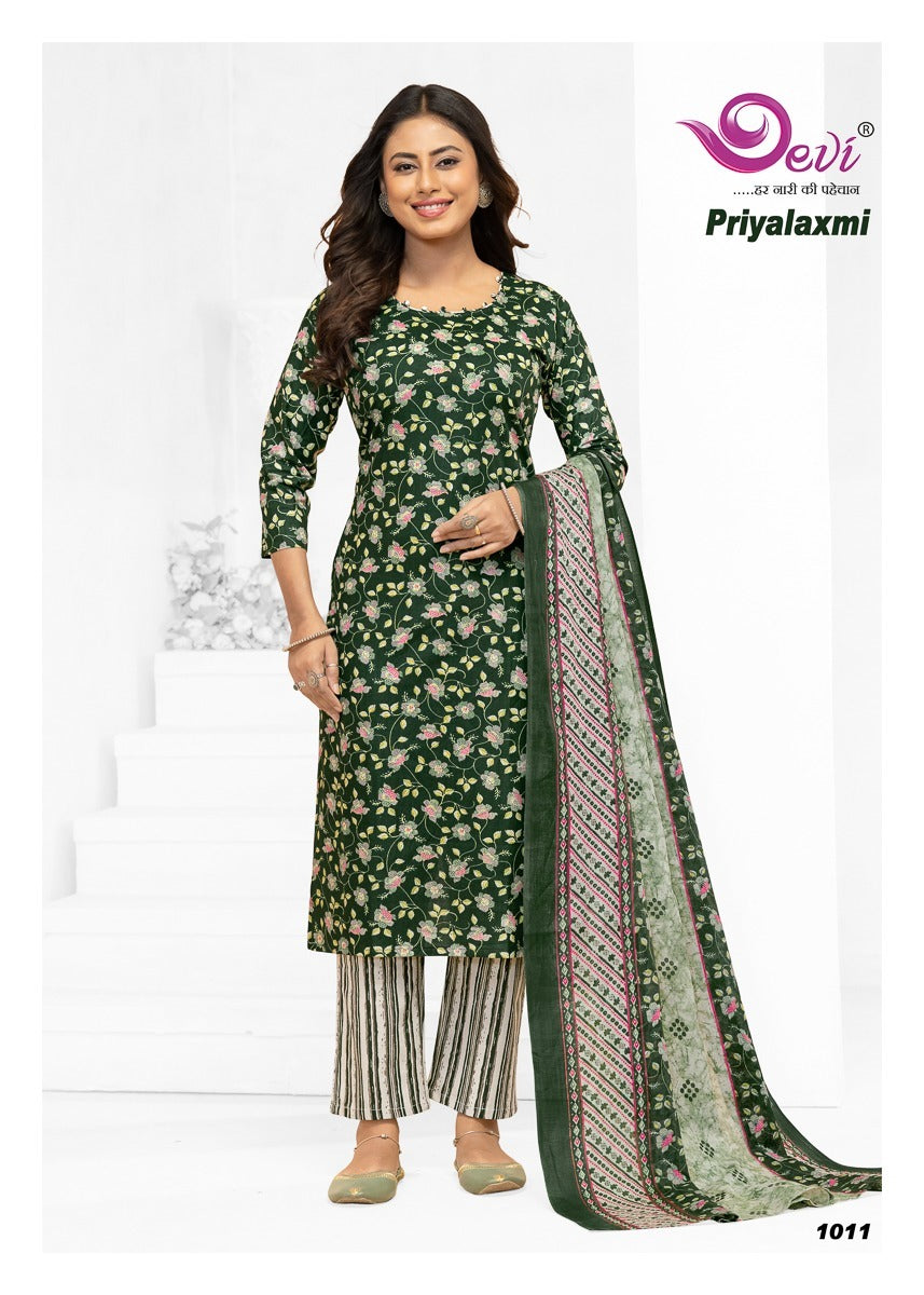 Priyalaxmi Vol 1 Devi Readymade Cotton Pant Suits Exporter India
