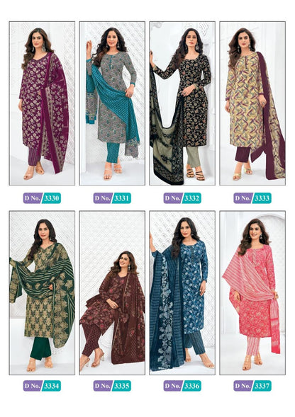 Priyalaxmi Vol 33 Mcm Lifestyle Cotton Dress Material Wholesale Price