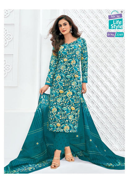 Priyalaxmi Vol 33 Mcm Lifestyle Cotton Dress Material Wholesale Price