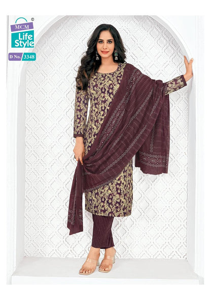 Priyalaxmi Vol 33 Mcm Lifestyle Cotton Dress Material Wholesale Price