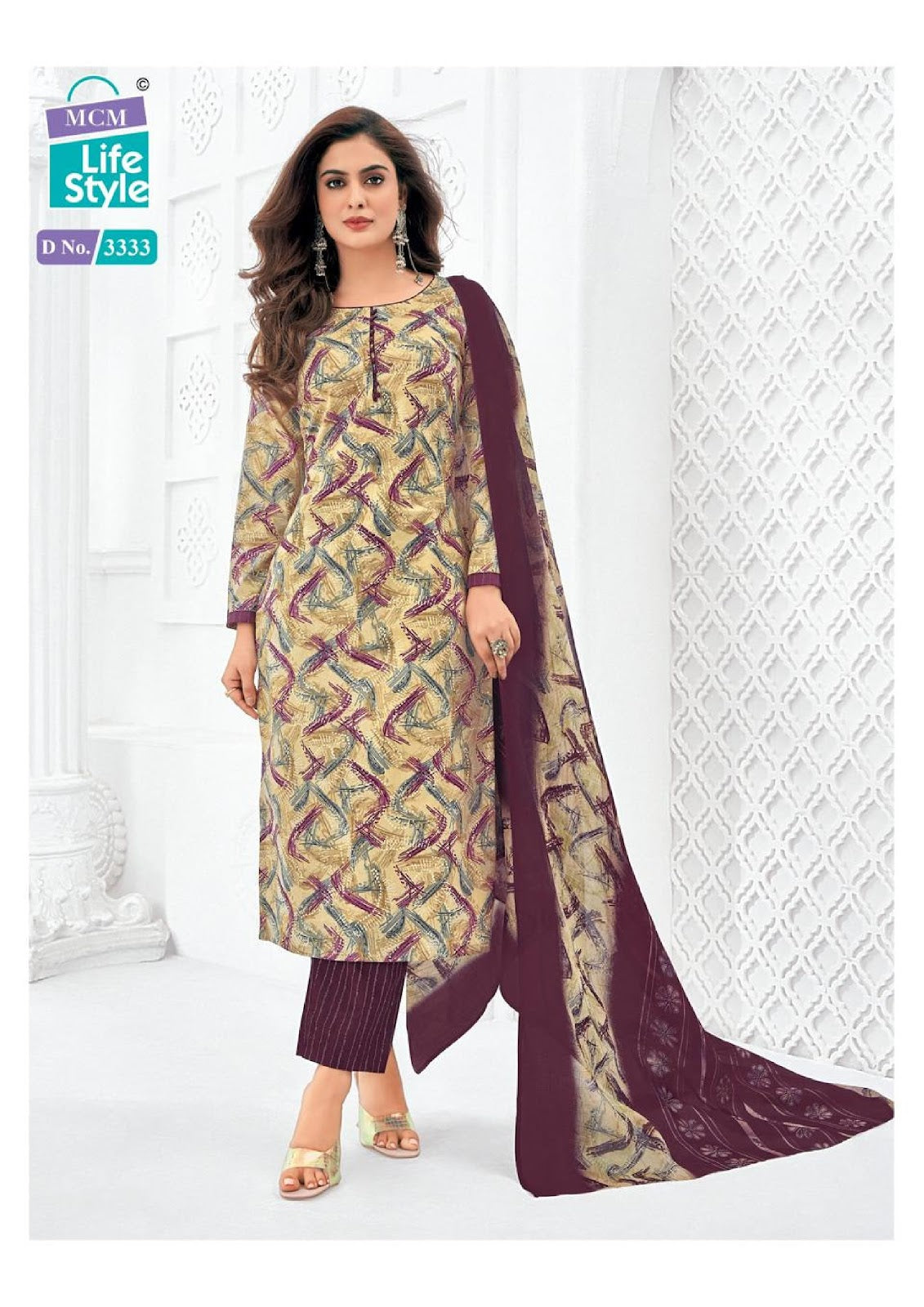 Priyalaxmi Vol 33 Mcm Lifestyle Readymade Cotton Pant Suits Manufacturer India