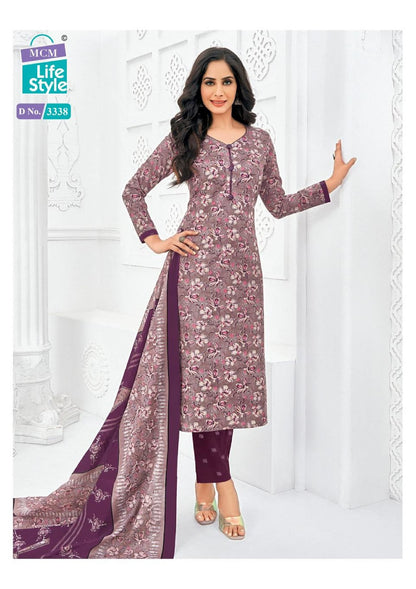 Priyalaxmi Vol 33 Mcm Lifestyle Readymade Cotton Pant Suits Manufacturer India