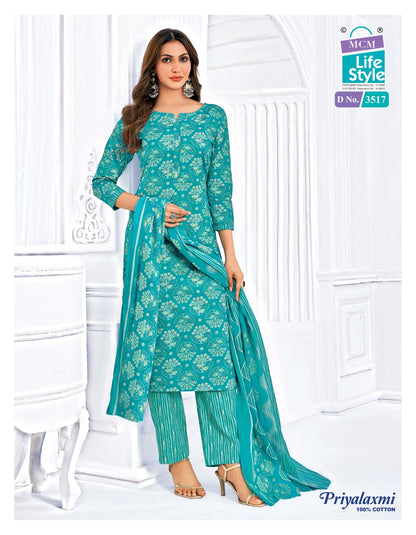 Priyalaxmi Vol 35 Mcm Lifestyle Cotton Dress Material Supplier Ahmedabad