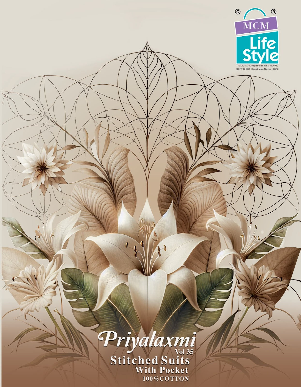 Priyalaxmi Vol 35 Mcm Lifestyle Readymade Cotton Pant Suits Exporter Ahmedabad