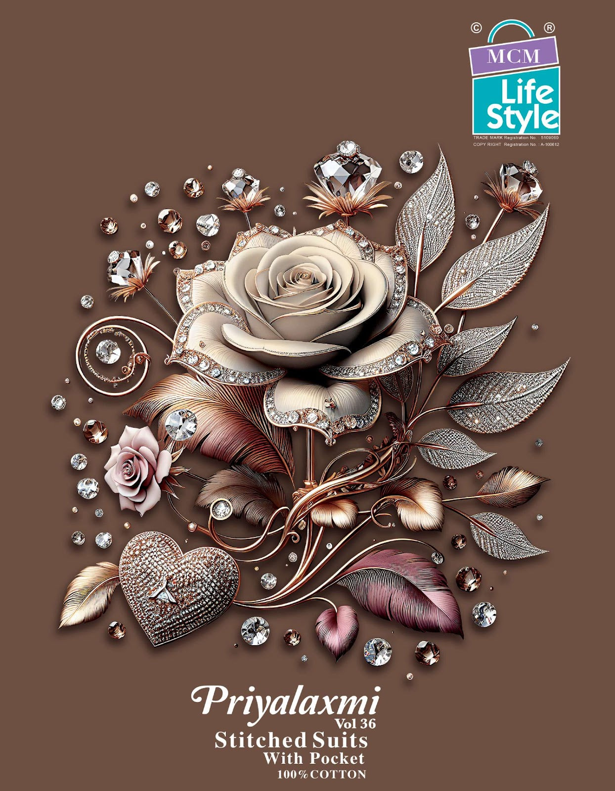 Priyalaxmi Vol 36 Mcm Lifestyle Readymade Cotton Pant Suits Supplier India