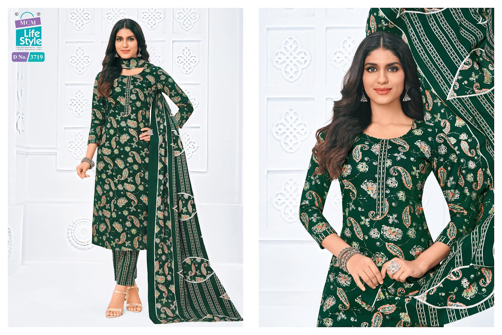 Priyalaxmi Vol 37 Mcm Lifestyle Cotton Dress Material Wholesaler India