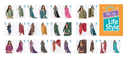 Priyalaxmi Vol 37 Mcm Lifestyle Cotton Dress Material Wholesaler India