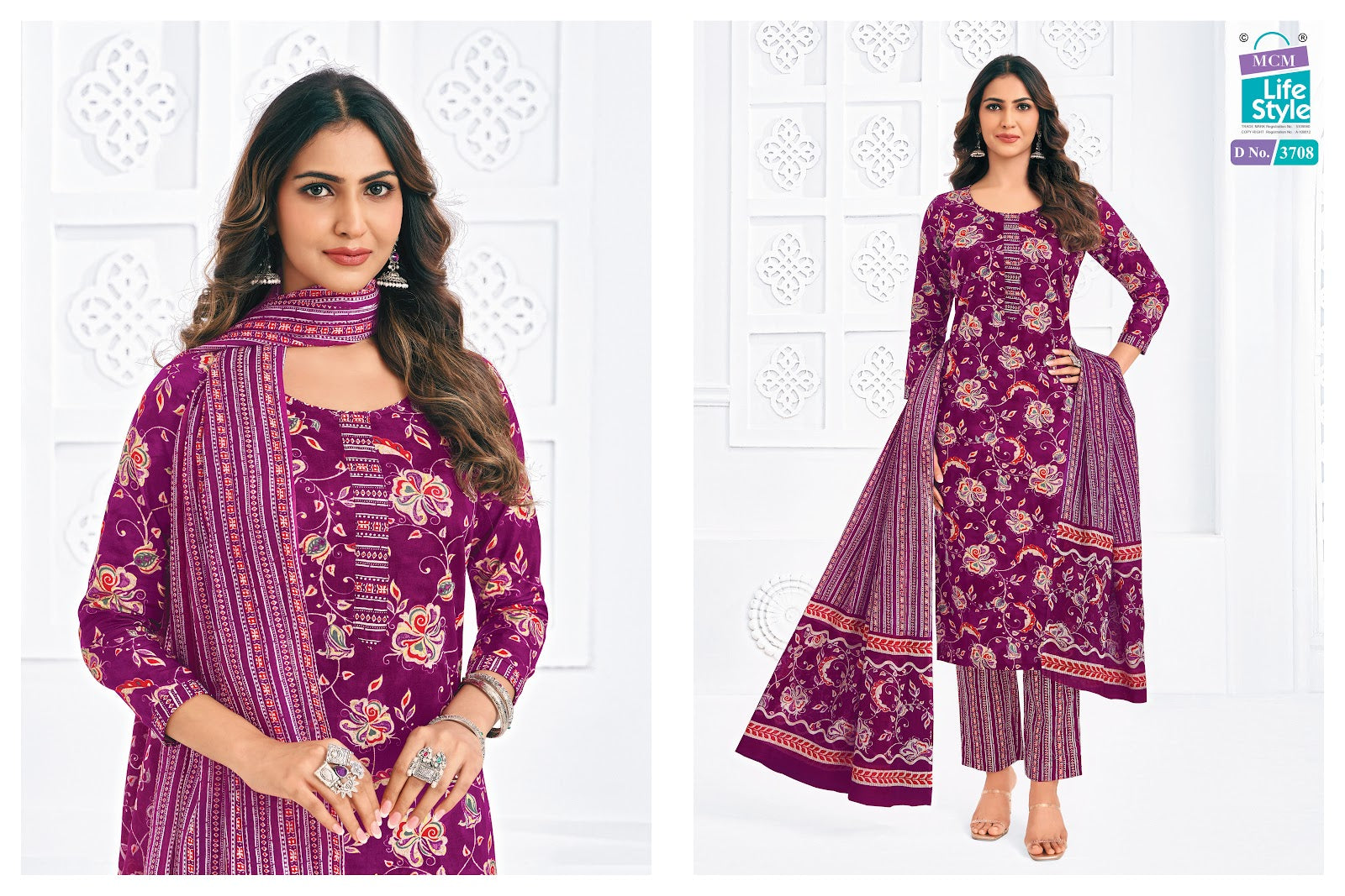 Priyalaxmi Vol 37 Mcm Lifestyle Cotton Dress Material Wholesaler India