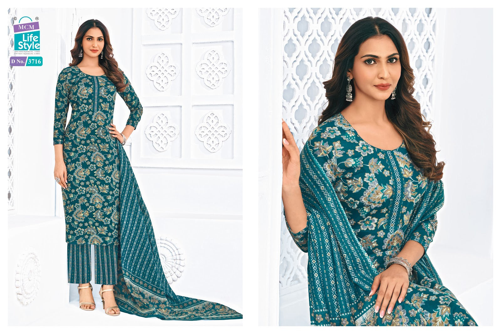 Priyalaxmi Vol 37 Mcm Lifestyle Cotton Dress Material Wholesaler India